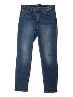 GAP Hi Rise Medium Wash Legging Jeans Size 10 Shrt #2607